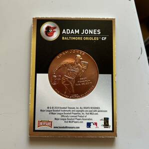 2018 Topps Baseball Treasure Coins Adam Jones 来日外国人 オリックスバッファローズ ジョーンズの画像2