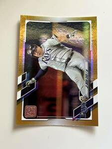 2021 Topps Gold Foil Ji man Choi