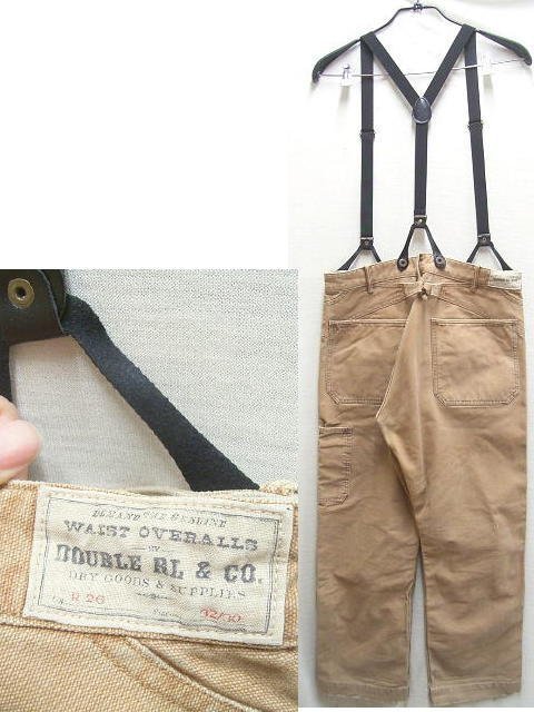 2023年最新】ヤフオク! -「rrl サスペンダー」の中古品・新品・古着一覧