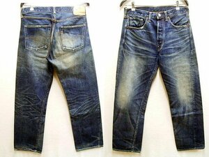 ◇即決[W34]ほぼ未使用品 LVC 67501 A TYPE Aタイプ ビンテージ加工 日本製 501XX ビンテージ復刻 LEVI’S VINTAGE CLOTHING デニム■4035