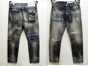 ◇即決[M]未使用品 NEIGHBORHOOD 20AW BLOCK SAVAGE.DP NARROW/14OZ-PT ナロー ブロック サベージデニム 黒 202XBNH-PTM09 パンツ■4146