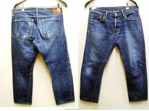 ◇即決[W34]美色 色落ち TCB jeans Slim 50's 13.5oz スリム ジンバブエコットン ビンテージ復刻 レプリカ セルビッチ デニム パンツ■4322