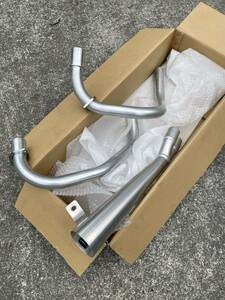 HONDA Honda CB250T CB400T Hawk 2 Hawk Ⅱ HAWKⅡ aluminium set muffler Bab rare rare non-genuin muffler Manufacturers unknown present condition sale 