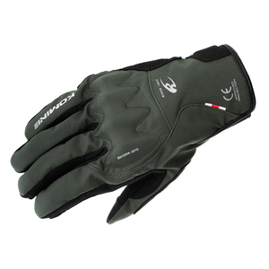 N6]06-829 GK-829 S size Komine AIR GEL protect Short winter glove COLOR : basalt grey