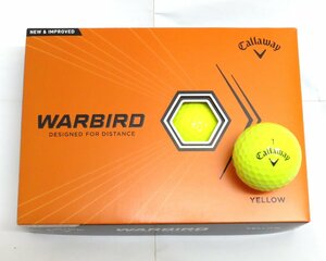 新品★キャロウェイ★ウォーバード WARBIRD ボール★2023★イエロー★6箱★72球★日本正規品★送料無料