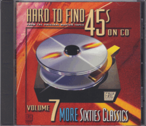 【新品/輸入盤CD】VARIOUS ARTISTS/Hard To Find 45s On CD Vol.7-More Sixties Classics