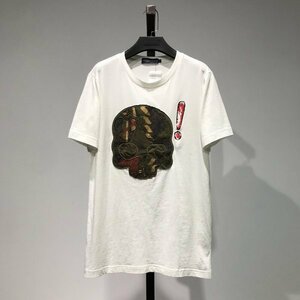 新品◆【格好いい】【通気品】メンズ半袖ＴシャツHYDROGENハイドロゲントップス白M