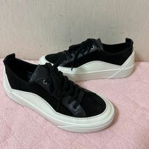 【美品】JIMMY CHOO ジミー チュウ スニーカー CHOO V.B.C LACE UP 41 定価74,800円_画像2