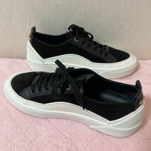 【美品】JIMMY CHOO ジミー チュウ スニーカー CHOO V.B.C LACE UP 41 定価74,800円_画像3