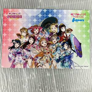 KG3●ラブライブ！スクールアイドルフェスティバル スクフェス 購入特典 ポストカード Aqours TSUTAYA SUKINOVA スキノバ POP UP SHOP