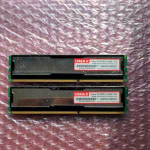 UMAX DDR3-1333 8GB×2枚　16GB