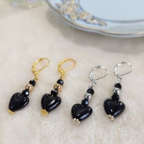 ハンドメイドピアス No.158