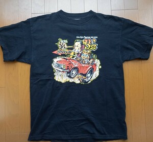 B'z　Tシャツ　M～Lサイズ程度　liveGym pleasure 2000 juice　ビーズ　ライブT　バンドT　即発送　美品