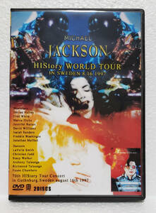 マイケルジャクソン HISTORY TOUR IN SWEDEN 1997 2DVD MICHAEL JACKSON