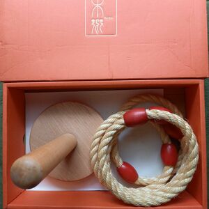 木製輪なげ(箱入り) セット 知育玩具 日本製 酒井産業 
