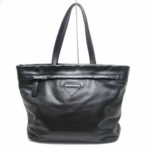 プラダ PRADA トートバッグ レザー ブラック