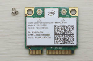 無線LANカード　Intel Centrino Wireless-N + WiMAX 6150　612BNXHMW　動作品　富士通　AH55/H他