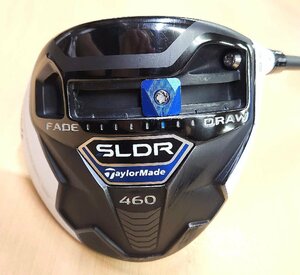 良品 テーラーメイド SLDR 460 ホワイト ドライバー 9.5° FUJIKURA Speeder 57 フレックスS 1W 純正グリップ スピーダー