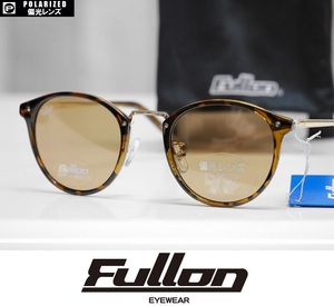 【新品】FULLON サングラス 偏光レンズ FBL064-4 - Demi Gold / Light Brown Polarized - BLUE LABEL 正規品