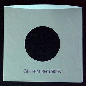 ◆228◆EP盤用・中古レコード袋◆GEFFEN◆1枚◆外ビニール袋新品1枚付◆