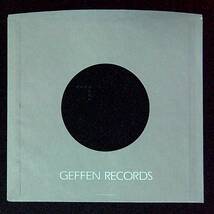 ◆228◆EP盤用・中古レコード袋◆GEFFEN◆1枚◆外ビニール袋新品1枚付◆_画像2