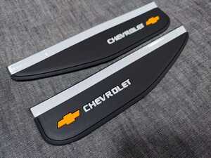  Chevrolet door mirror side mirror visor 3D stylish type # Camaro Corvette Impala Astro Tahoe Suburban CHEVROLET