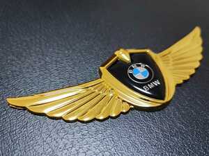 BMW ウイングエンブレム【ゴールド】MPerformance MSport MPower E36 E39 E46 E60 E90 F10 F20 F30 x1x2x3x4x5x6x7x8 320 325 