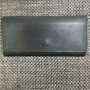 【中古品/TO】pierre cardin ピエールカルダン 小銭入れ付き長財布 黒 ブラック メンズ 共箱付き RS0820/0030の画像2