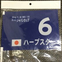 【保管品/TO】競馬　ハープスター　ジャパンカップ　旗　他　2点 RS0820/00005_画像4