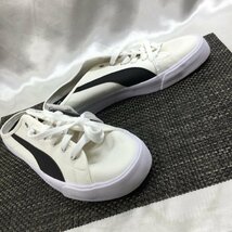 【未使用保管品/TO】PUMA プーマ バリ ミュール スニーカー サンダル ホワイト スリッパ 黒白 メンズ かかと無し 28cm HA0821/0025_画像2