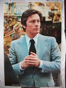  большой постер Alain * Delon 92*62cm I.P.C ALAIN DELON K-40