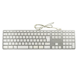 当日発送 Apple 純正 USB 有線 キーボード A1243 中古品 日本語 JIS テンキー 3-0805-1 Keyboard iMac Mac mini EMC2171