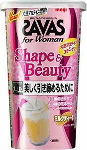 ザバス for woman シェイプ＆ビューティ ミルクティー風味 252g × 1個