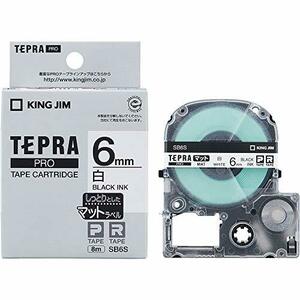  King Jim tape cartridge Tepra PROma travel 6mm white SB6S