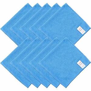 3M マイクロファイバー クロス ふきん 雑巾 業務用 青 10枚 スコッチブライト WC2012 RED