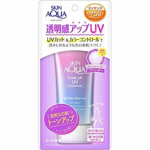 s gold aqua (skin aqua) прозрачный чувство выше цветный выше UV essence солнцезащитное средство сердце время .. сабо n. аромат [1] лаванда 1 шт 