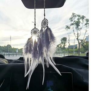  Dream catcher car pendant . dream net car decoration in car car accessory interior equipment ornament present ( gray )