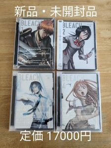 Aniplex Inc DVD VIDEO TVシリーズ BLEACH 死神代行篇 1・2・3・4セット（新品・未開封品）