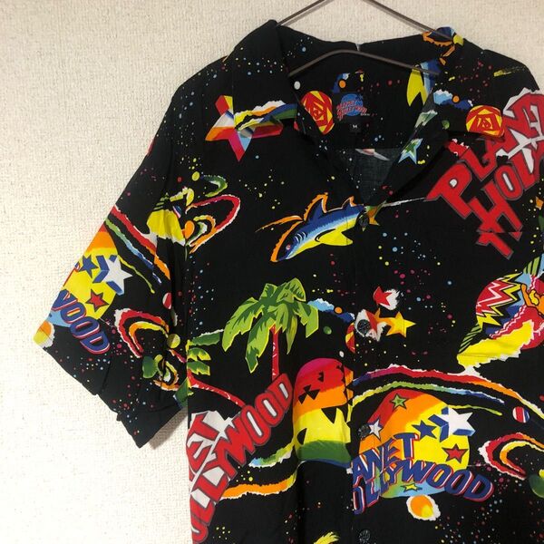 PLANET HOLLYWOOD /プラネットハリウッド アロハシャツ 古着