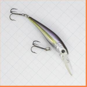 bラッキークラフト ベビーシャッド サイレント 50SP ミラーチャートリュースシャッド Baby shad Silent LUCKYCRAFT