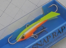 未使用 sラパラ スナップラップ (アイスジグ） 4cm チャートバックパール 未使用 Snap RAP (ICE JIG) Rapala_画像5