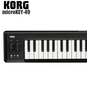 Korg Microkey Usbmidi Keyboard 49 Идеально подходит для композиции и композиции DTM и DTM.