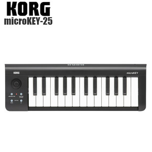 KORG microKEY USBMIDIキーボード 25鍵盤 オクターブスイッチ対応 作曲・DTMに最適