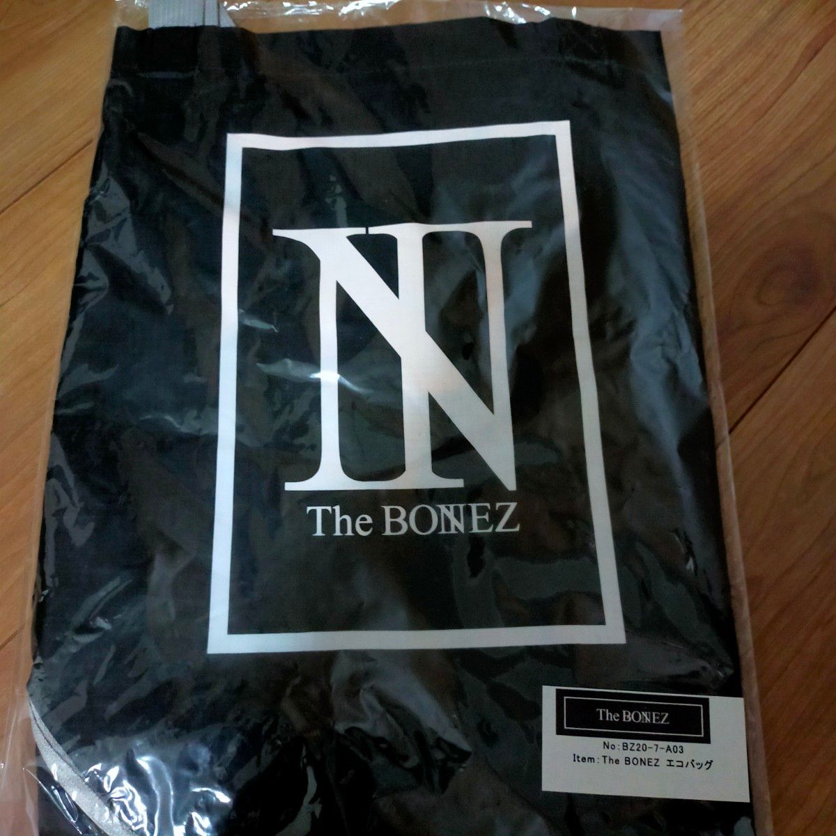 ⭐️新品未開封⭐️The BONEZ サイン入りTシャツ ミサンガ 音源カード 新品未開封】The BONEZ サイン入りTシャツ ミサンガ 音源カード