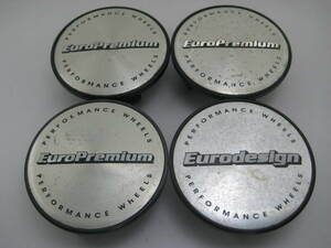 k7924 EuroPremium アルミホイール用センターキャップ4個中古 Euro Premium K096