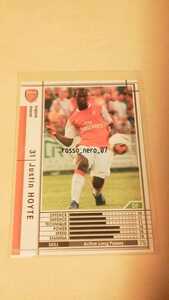 ☆WCCF2006-2007☆06-07☆084☆白☆ジャスティン・ホイト☆アーセナル☆Justin Hoyte☆Arsenal☆