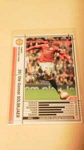 ☆WCCF2006-2007☆06-07☆144☆白☆オレ・グンナー・スールシャール マンチェスター・ユナイテッド Ole Gunnar Solskjr Manchester United