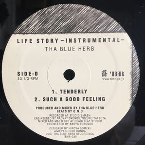 美盤 3LP / THA BLUE HERB (ザ・ブルー・ハーブ) - LIFE STORY -INSTRUMENTAL- / 日本語ラップ アングラ HIPHOP RAP / O.N.O /の画像6