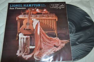 12(LP) ペラジャケ　LIONEL HAMPTON　JAZZ FLAMENCO 帯なし日本盤　モノラル　再発