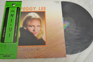 12(LP) ペギー・リー　ゴールデン・デスク　帯付き日本盤